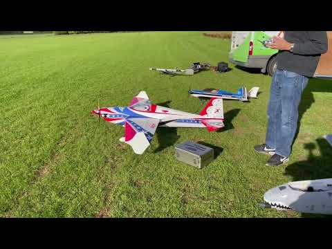 Playing with the Extreme Flight Laser 74″