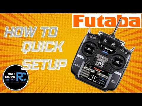 How to Quick Setup on the Futaba T16SZ | Beginners Guide