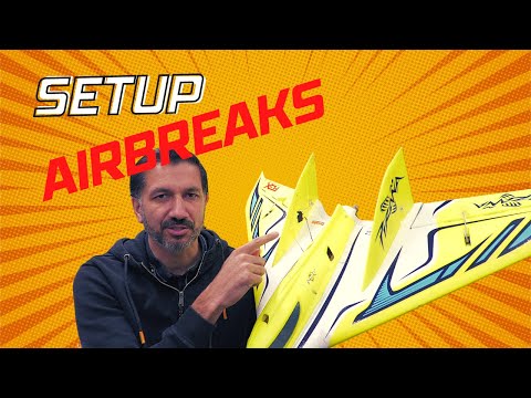 How to set Air Breaks on the Flex Pirana | Futaba TX
