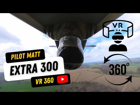 On board the 104″ Extra 300 with Insta360 | Big Blue