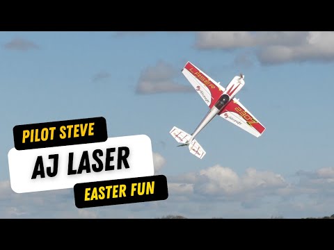 Easter fun with AJ Laser 230Z | Pilot Steve