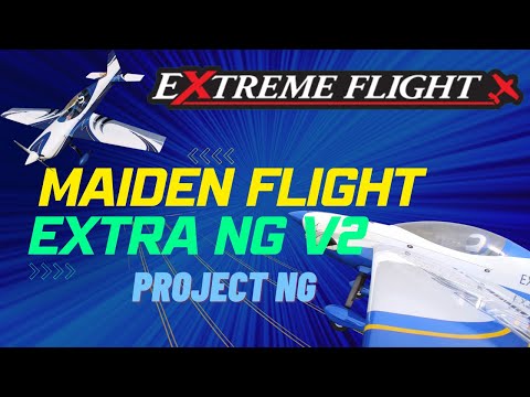 Maiden Flight 91″ Extra NG | Extreme Flight