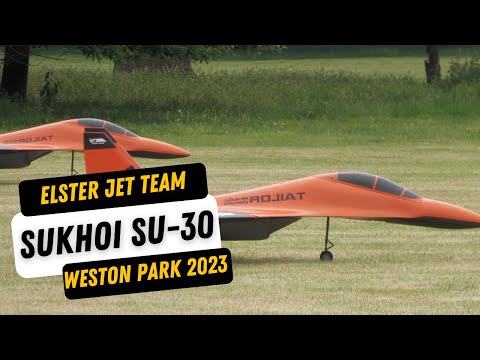 Elster Jet Display Team flying Sukhoi SU-30 | Weston Park