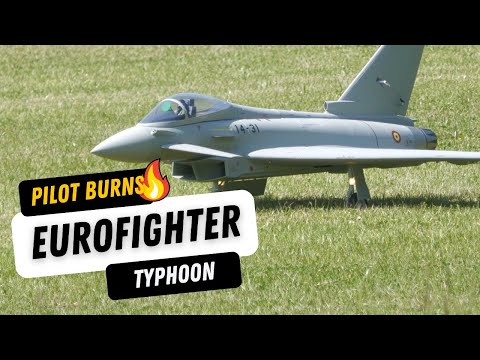 Freewing Eurofighter Typhoon 90mm EDF | Pilot Burns