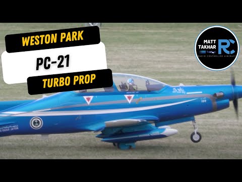 PC 21 TURBO PROP | WESTON PARK | NO SOUND