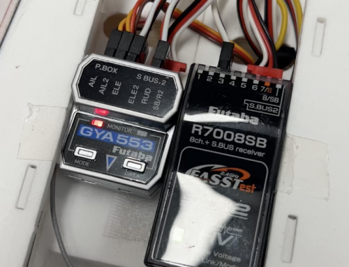 Setting up the GYA553 Gyro from Futaba