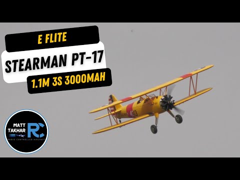 E flite Stearman PT-17 | Quick Flight
