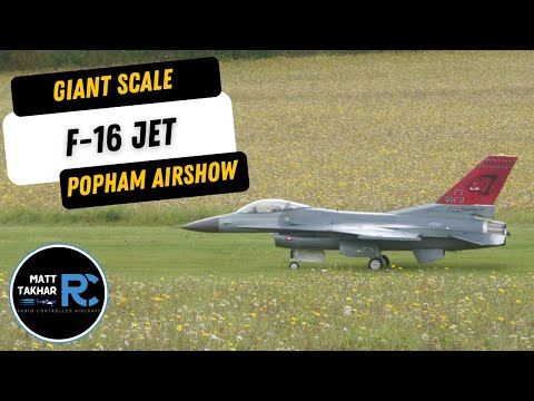 Incredible F-16 Jet Turbine at Popham Airshow