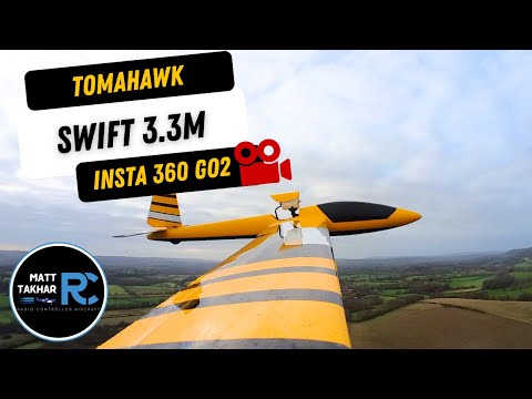 Tomahawk Swift 3.3m w/EDF onboard camera