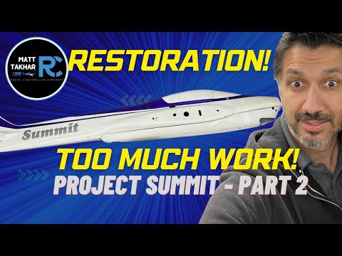 Full restoration needed | Project Summit retro pattern plane | Part 2
