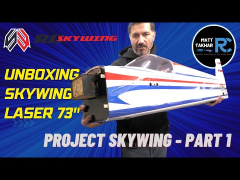 Unboxing the Skywing Laser | Project Skywing Laser 73″