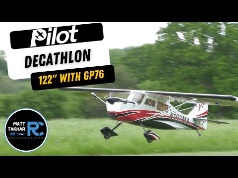 GIANT 122″ RC Plane | Decathlon | GP76 Engine