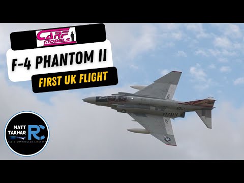 CARF Giant F-4 – Weston Park 2024 – First Flight in the UK – 14 June 2024