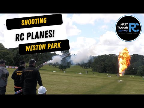 Shooting down RC planes at Weston Park 2024