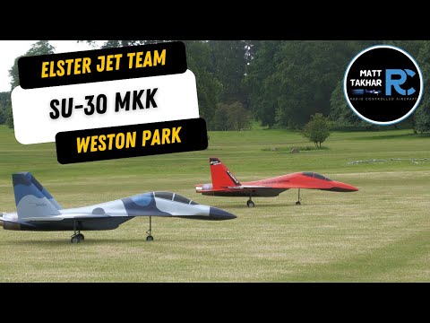 Incredible formation flying from the Elster Jet Team