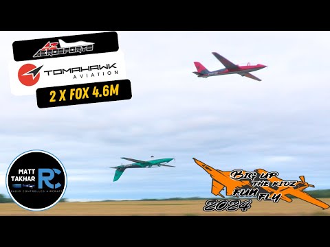 AZ Aerosports Fly Their FOX 1:3 Gliders at Big Up The Kidz Fun Fly 2024