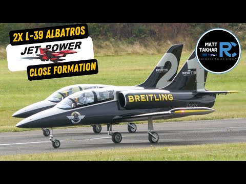 Formation Flight – 2 L39 Albatros Jets | JetPower 2024