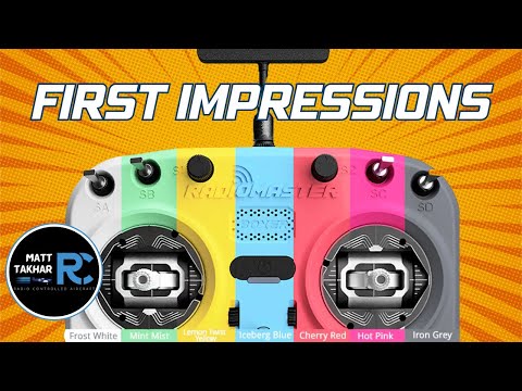 Unboxing and First Impressions: RadioMaster Boxer Crush Transmitter (M2)