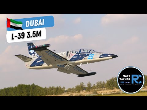 GIGANTIC RC L-39 Albatros | Incredible 1:2.7 Scale Model at Dubai National Day
