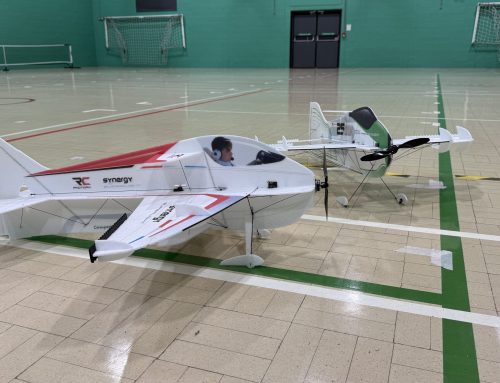 Building and Flying the RC Factory Synergy: A Precision Indoor Model