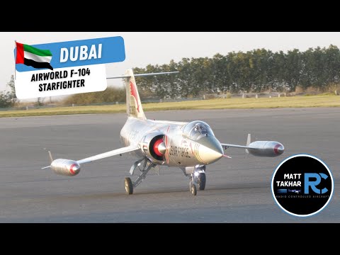 Incredible Airworld F-104 Starfighter in Action | Dubai National Day 2024