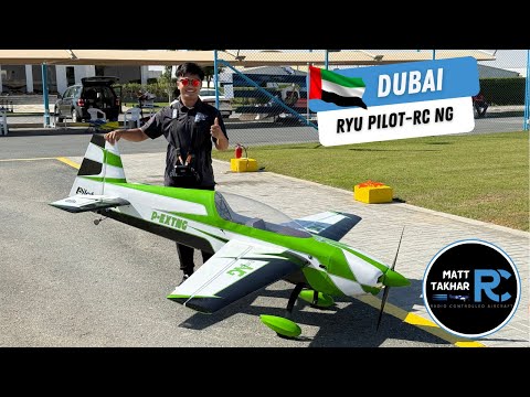 Ryu’s Extreme 3D Flying with Pilot-RC Extra NG | Incredible Deadstick Landing in Dubai