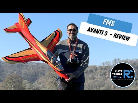 FMS Avanti S 90mm EDF – Unboxing, Full Build & Test Flight! | High-Performance RC Jet