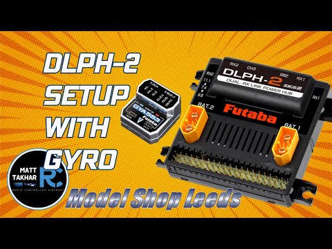 Setting Up the Futaba DLPH-2 with the GYA553 Gyro | Full Guide & Test