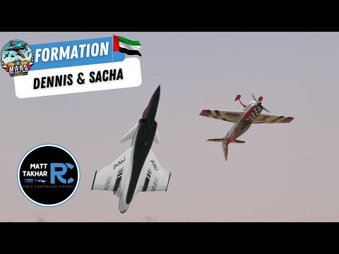 Synchronised Flying! Dennis & Sacha from Team PAU Fly Jet & Extra Together | MAAD 2025