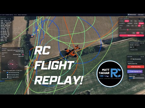 Watch RC Flights in 3D! GPS Flight Path Replay & Analysis Tool