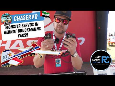 Inside CHAServo’s MONSTER Servos at MAAD 2026 🤯 | Lukas Nakir & Gernot Bruckmann’s 5m Yak 55