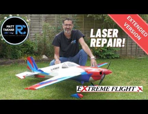 Extended Cut: Repairing a Crashed Extreme Flight Laser EXP v2
