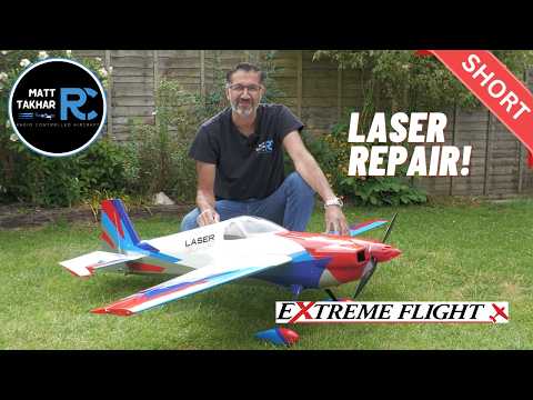 Repairing a Crashed Extreme Flight Laser EXP | From Wrecked to Flying Again