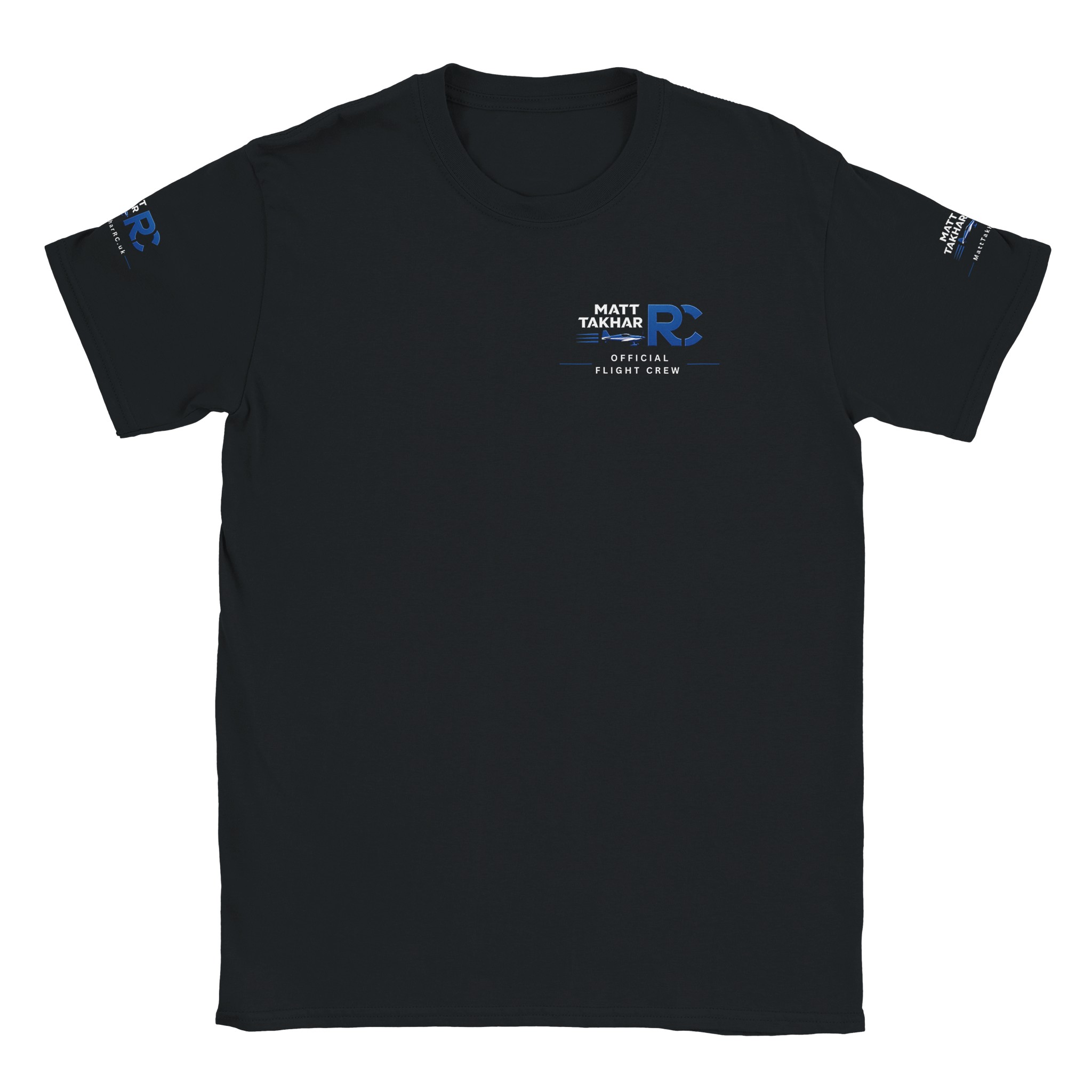 Join the Crew – Classic Crewneck T-shirt | w/logo on sleeves