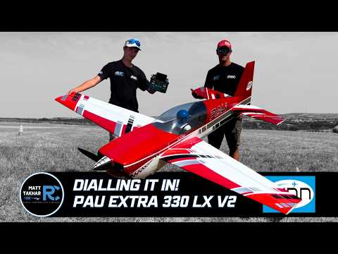 Finn dialling in his PAU Extra 330 LX v2
