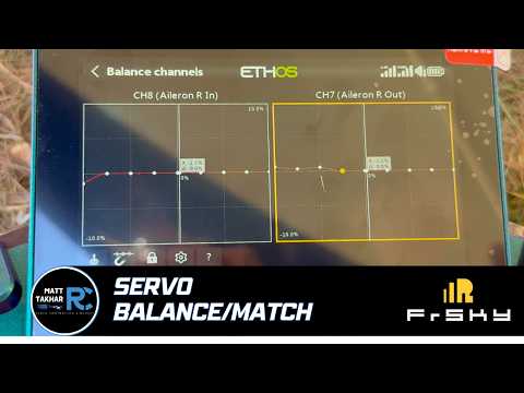 FrSky ETHOS Servo Balance/Matching Tutorial (Step-by-Step)