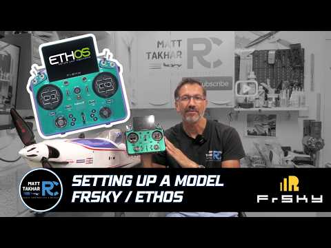 How to Set Up a Model on the FrSky X20 RS (Ethos Tutorial for Beginners)